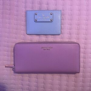 Kate spade wallet and card holder